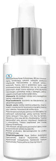 Apis Natural Cosmetics Revolution In Hydration Hyaluron 4D Serum Προσώπου με Υαλουρονικό Οξύ για Λάμψη 30ml