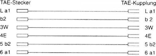 InLine Телефонен кабел 10m Черен (18851)