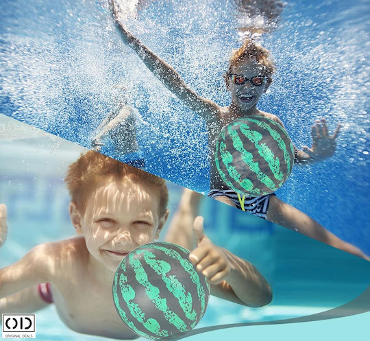 Minge De Plajă Apă Piscină Design Pepene Verde Cauciuc Pvc Diametru 24 Cm Fără Supapă Original Deals