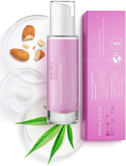 Pro Skin Active Squalane Serum Anti-Îmbătrânire Pentru Fata cu Colagen 30ml
