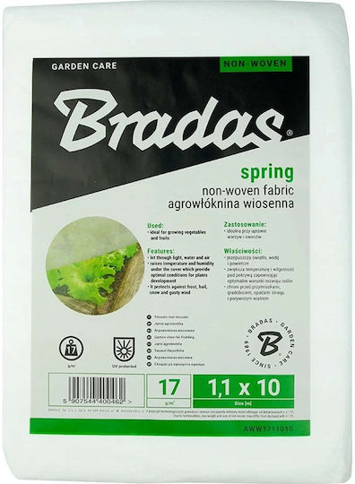 Non-woven 17g/m² Spring White 1.1 X 10m