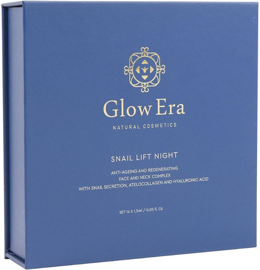 Glow Era Anti-aging Serum Face with Snail Secretion & Hyaluronic Acid for Radiance & Dark Spots