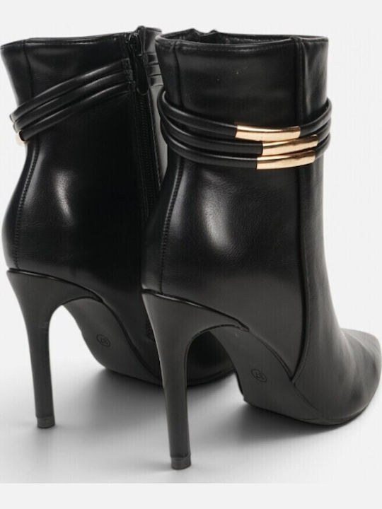 Ghete Dama Ankle Boots Negre
