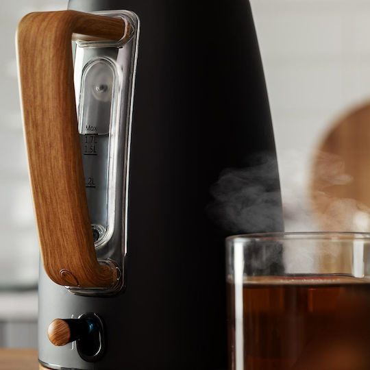 Cecotec ThermoSense 200 Woody Електрическа кана 1.7lt 2200W Черна