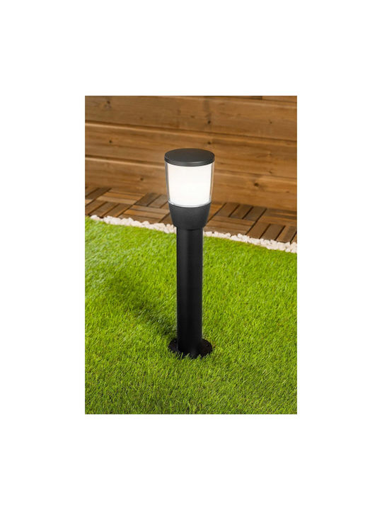 Gtv Φωτιστικό Κολωνάκι Εξωτερικού Χώρου 15W IP54 για Ντουί E27 Μαύρο