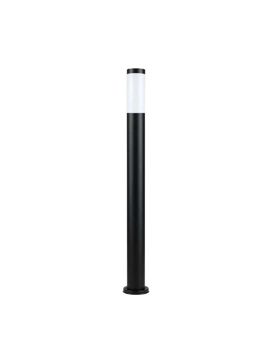 SU-MA Outdoor Floor Lamp Small Post 40W IP44 for E27 Socket Silver