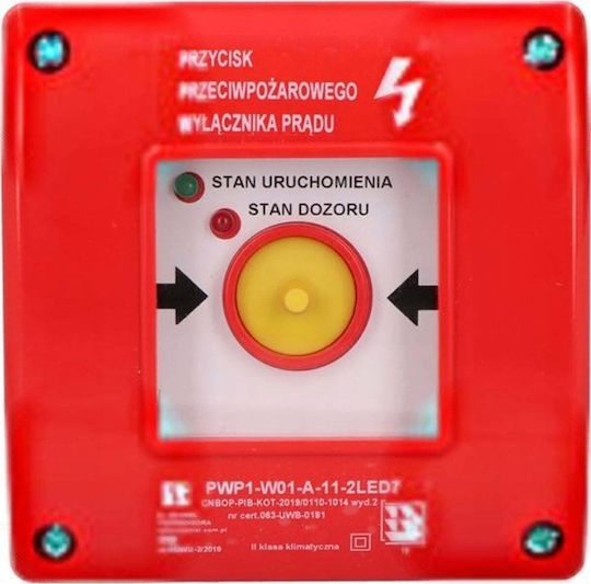 Spamel Accessory for Fire Alarm System PWP1-W01-A-11-2LED7