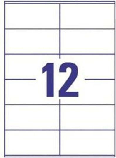 Avery Zweckform Etiketten 105x48mm 3424