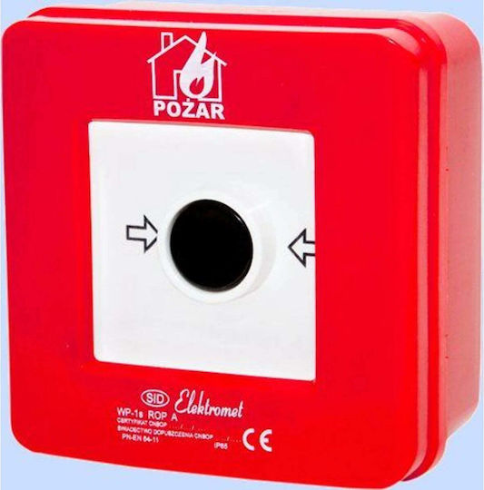 Elektromet Manual Fire Alarm No-no Ip65 Wp-2s Rop A 921402