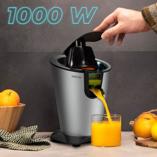 Cecotec EssentialVita PowerFresh 1000 Storcător Electric 1000W Inox Argintiu