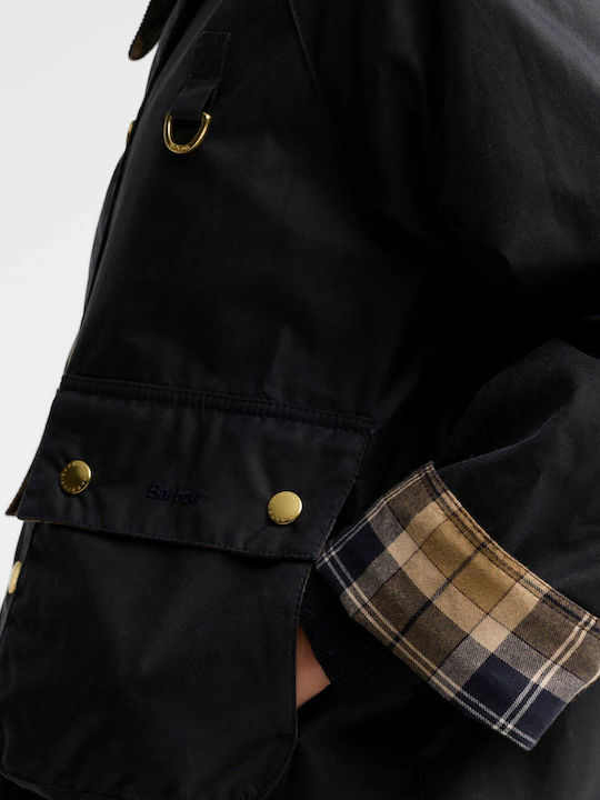 Barbour Icons Modern Spey Women's Jacket for Winter Navy/Birchwood
