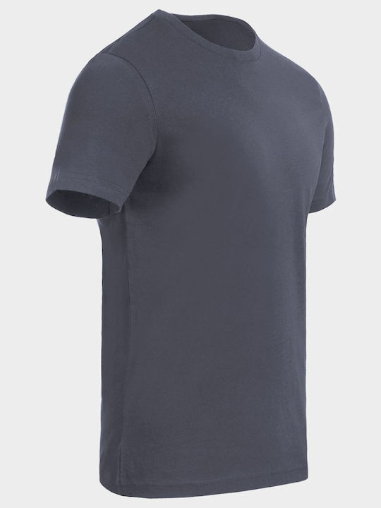 Unisex Arbeitshemden und T-Shirts Baumwoll T-shirt mit reflektierenden Bändern Grau Diadora Smart 2.0 T-shirt Stahlgrau