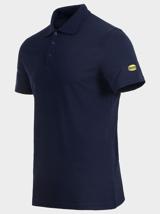 Unisex Βαμβακερό Πόλο Εργασίας Σκούρο Μπλε Diadora Smart 2.0 Polo Navy