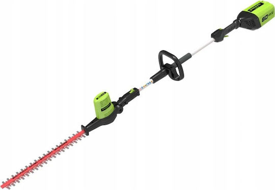 Greenworks GD60PHT51 Μπορντουροψάλιδο Μπαταρίας 60V Solo Τηλεσκοπικό με Μήκος Λάμας 51cm