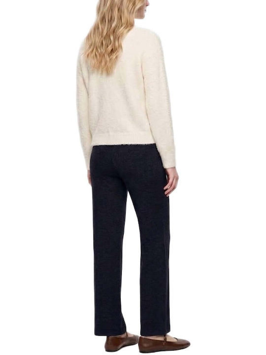 Tiffosi Women's High Rise Pantaloons with Rubber Band Blue