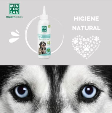 Menforsan Soluție Naturală Pentru Curățarea Ochilor Câini Pisici 125 Ml