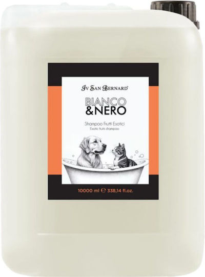 Iv San Bernard Șampon Bianco&Nero Fructe Exotice Câini Pisici 10l
