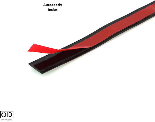 Bandă Adezivă Decorativă Pentru Pereți Mobilier Oțel Inoxidabil Nikelat Rezistentă La Apă Și Intemperii Interior Exterior 5 M X 1 Cm Grosime 0.4 Mm Crom Negru Original Deals