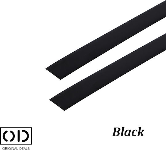 Bandă Adezivă Decorativă Pentru Pereți Mobilier Oțel Inoxidabil Nichelat Rezistentă La Apă Și Intemperii Interior Exterior 5 M X 3 Cm Grosime 0,4 Mm Crom Negru Original Deals
