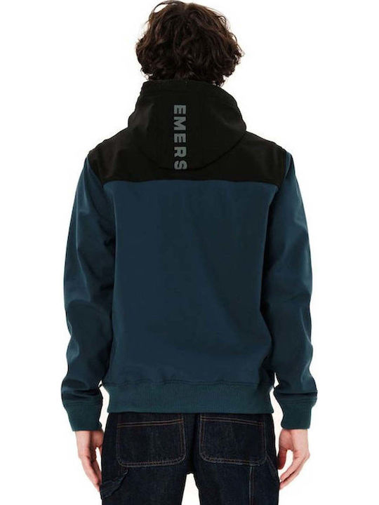 Emerson Bonded Bomber Jacket Forest-Teal-Black