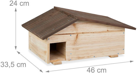 Relaxdays Hedgehog House Base