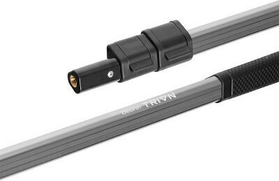 Delphin Trion Telescopic Landing Net Handle 150 Cm 3 Sections Triangular Section Aluminum