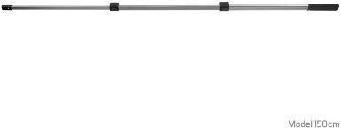 Delphin Trion Telescopic Landing Net Handle 150 Cm 3 Sections Triangular Section Aluminum