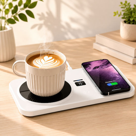 Suport de încărcare wireless (Qi Pad) Mug Holder with Wireless Charging (FOX500155)