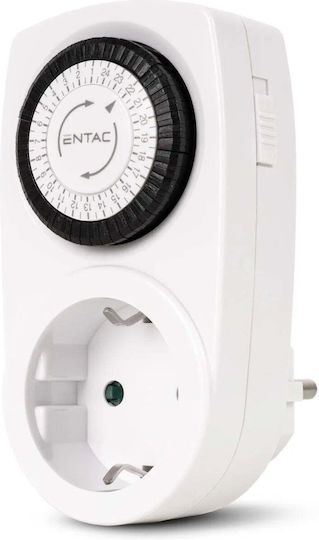 Entac EMT24-1E Механичен Таймер За Контакт Дневен С Възможност За Обратно Броене