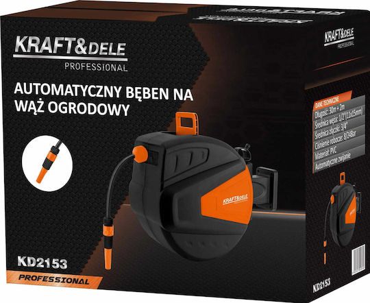 Kraft & Dele Anemă Automată de Udat cu Furtun 30m