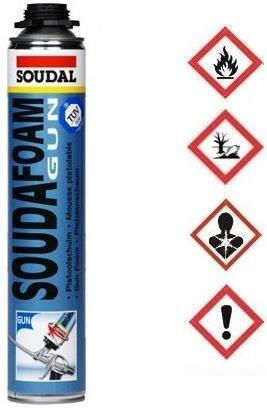 Soudal Polyurethanschaum Schaumkanone Niedrig 750ml 1Stück