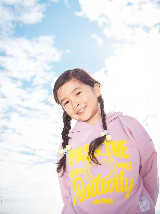 Kids Sweatshirt With Hood Purple
