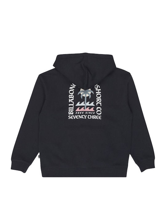 Kinder-Sweatshirt mit Kapuze Black Foundation