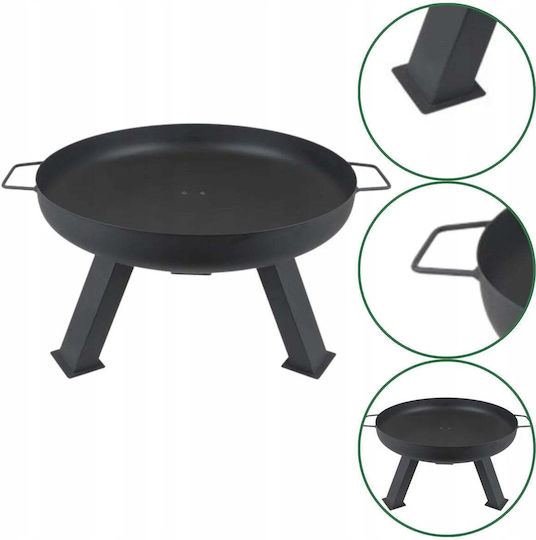 Master Grill & Party Tragbare Holzkohlegrill 80x80cm