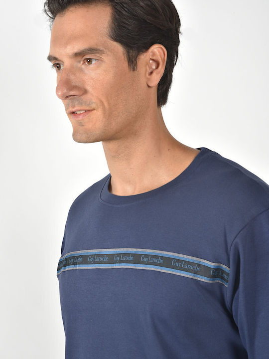 Guy Laroche Robe de iarnă pentru bărbați Navy Guy Laroche Robe de iarnă pentru bărbați Navy