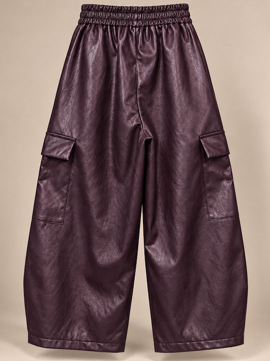 Damen Jogginghosen Capri Hohe Taille Lila RAGE 19172 AUB
