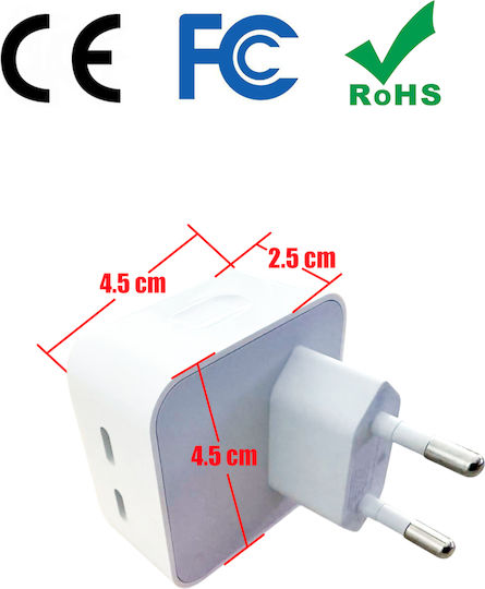 Ac Adapter USB-C Laptop-Ladegerät 35W für Apple mit Abnehmbarem Netzkabel