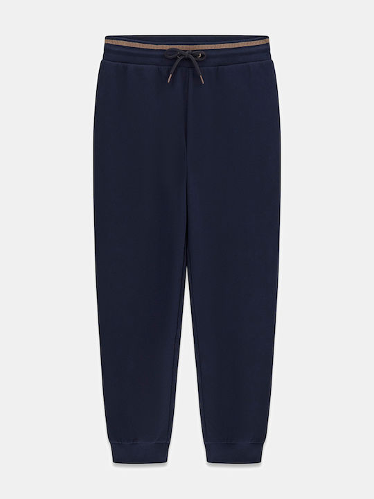 Herren-Sweatpants mit Gummizug Dunkelblau