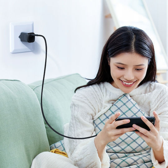 Mcdodo Încărcător cu Port USB-C și Cablu USB-C - USB-C 20W Negru (CH-4692)