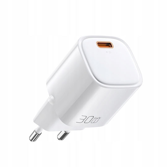 Mcdodo Handyladegerät mit USB-C Ausgangsanschluss und Kabel USB-C - USB-C 30W Schwarz (CH-0082)