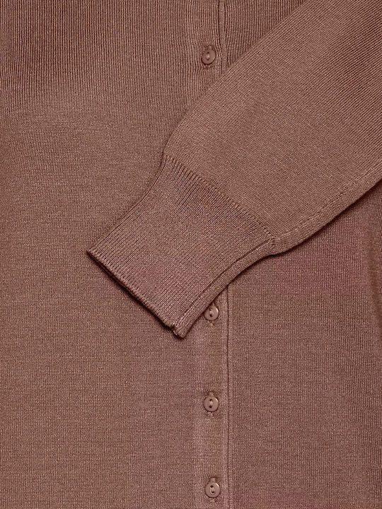 Damenstrickjacke Braun