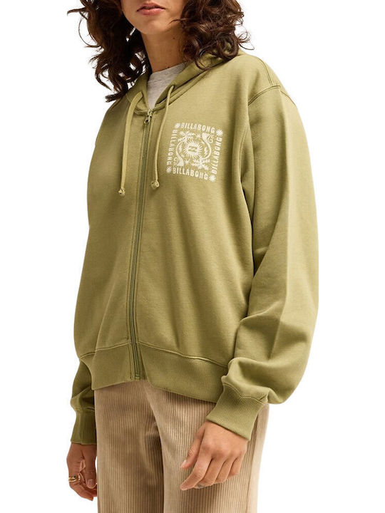 Hanorac Dama Cu Glugă Army Green