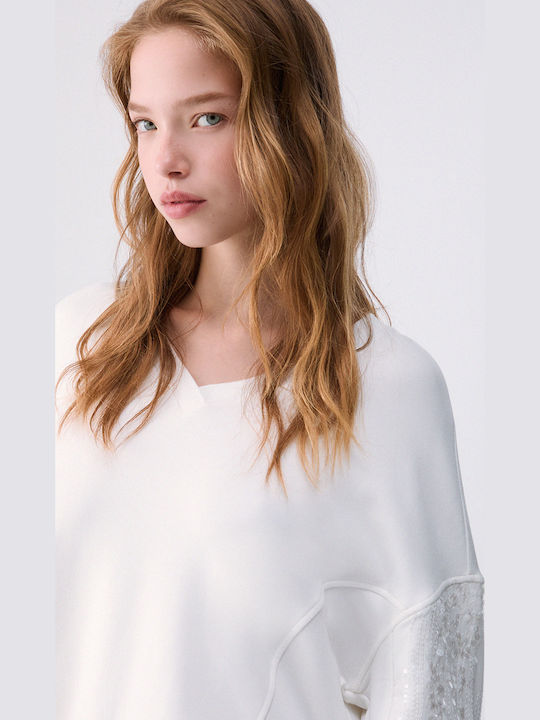 Women's Sweatshirt Ecru