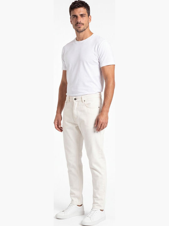 Pantaloni bărbați Relaxed Fit Ecru