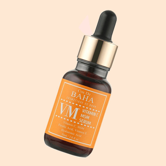 Cos De Baha Serum Προσώπου με Βιταμίνη C & Πανθενόλη για Λάμψη 30ml