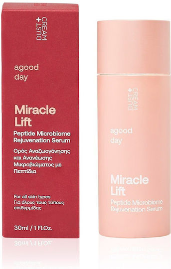 A Good Day Miracle Lift Moisturizing and Anti-aging Face Serum with Peptides and Hyaluronic Acid for Lifting and Firming 30ml