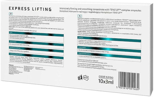 Apis Natural Cosmetics Express Lifting Serum Προσώπου για Lifting 10x3ml
