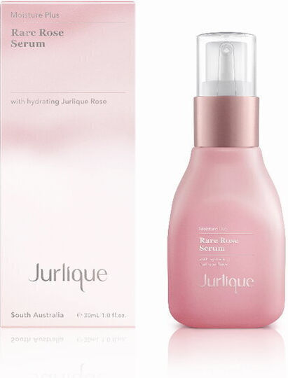 Jurlique Rare Rose Hydrate & Glow Хидратиращ Серум за Лице с Хиалуронова Киселина за Блясък и Освежаване 30ml