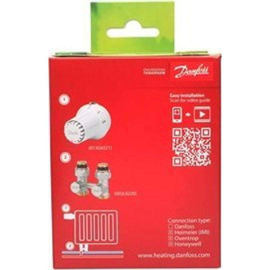 Danfoss Elektronische Thermostatventile für Heizkörpergehäuse 1 Stück