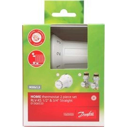 Danfoss Elektronische Thermostatventile für Heizkörpergehäuse 1 Stück